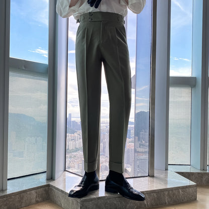 InMyEndz Prestige Slim Trousers – British Steel