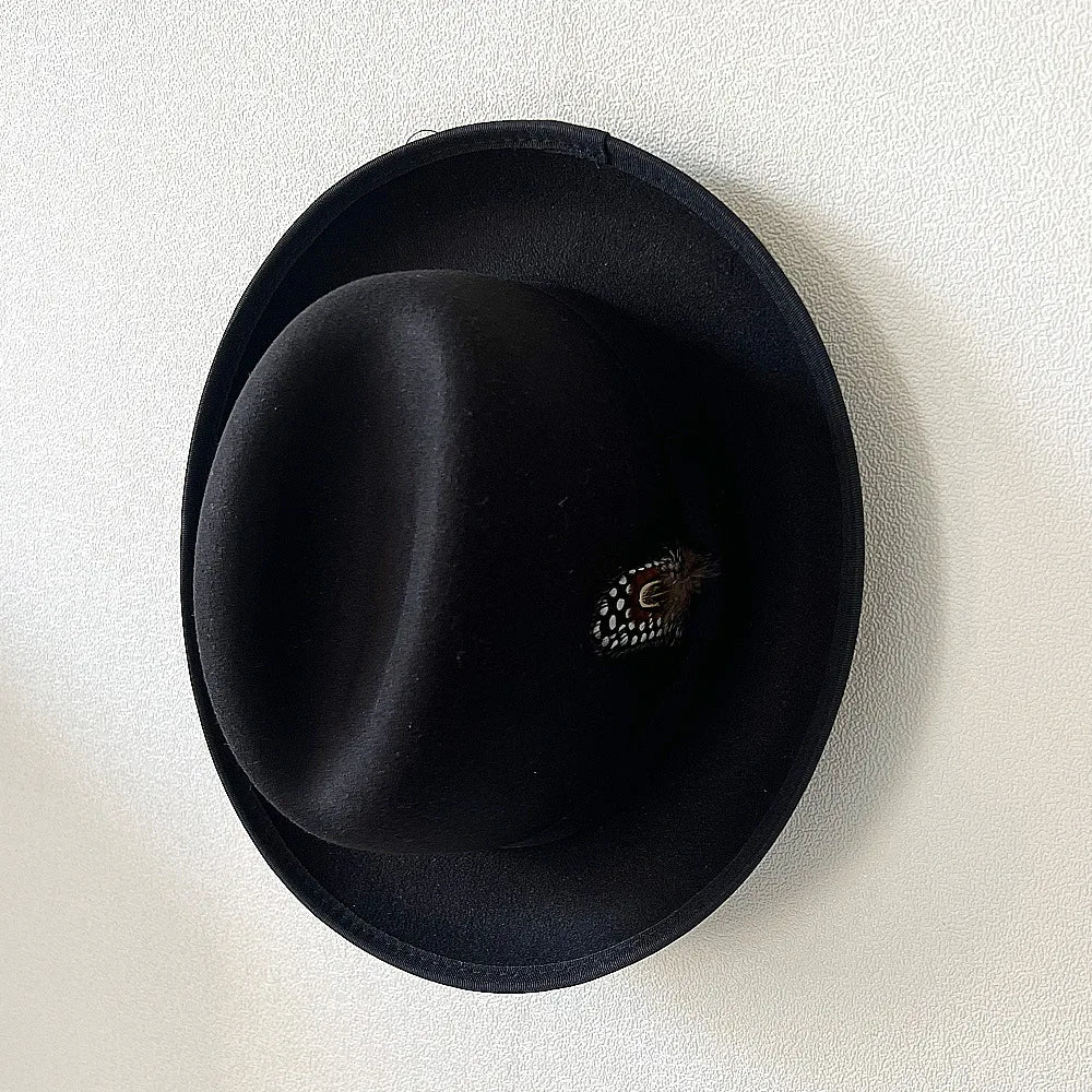 InMyEndz Prestige Wool Fedora – Gentleman Hustle Edition
