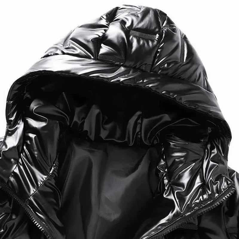 InMyEndz Elite “Bandito Lustri” Glossy Hooded Padded Parka