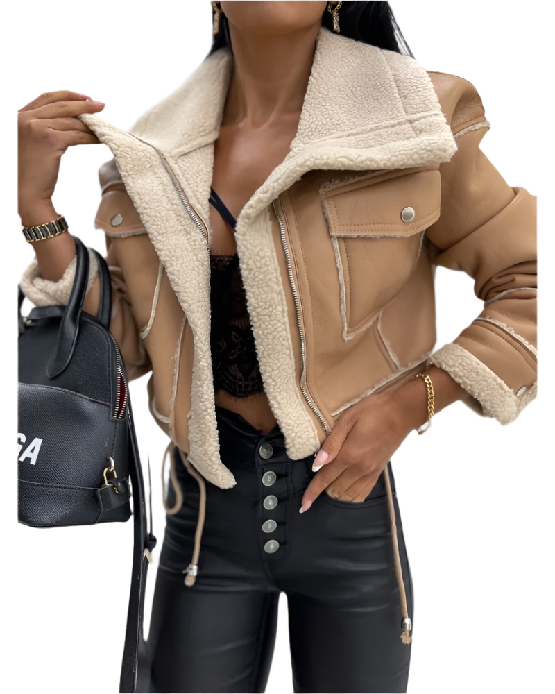 InMyEndz Queens Aviator Jacket – Velvet Steel Edition