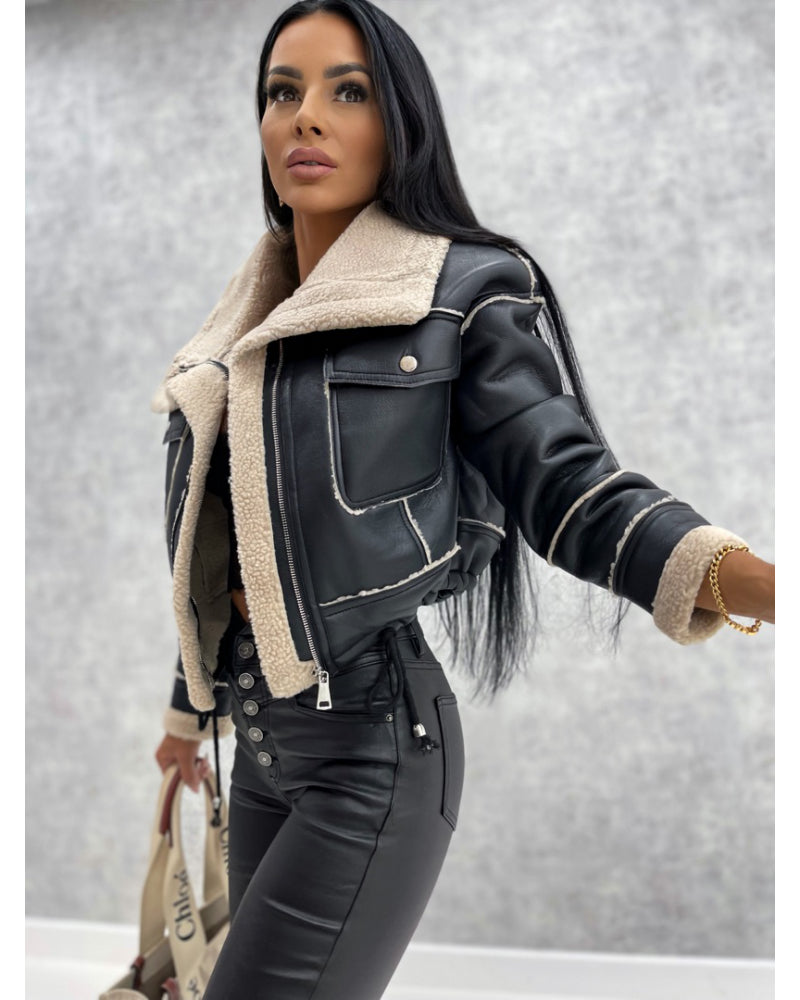 InMyEndz Queens Aviator Jacket – Velvet Steel Edition