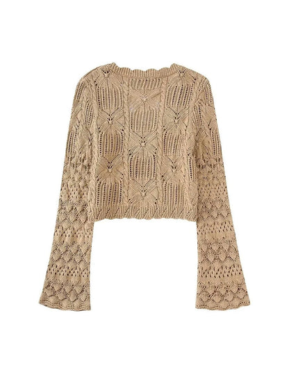 InMyEndz Queens Cropped Knit – Vintage Street Cardigan