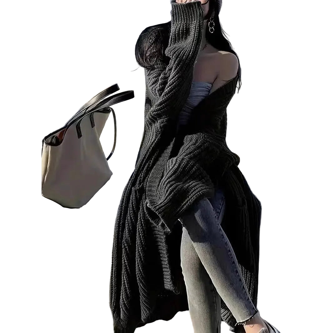 InMyEndz Queens Long Knit – Cozy Prestige Cardigan