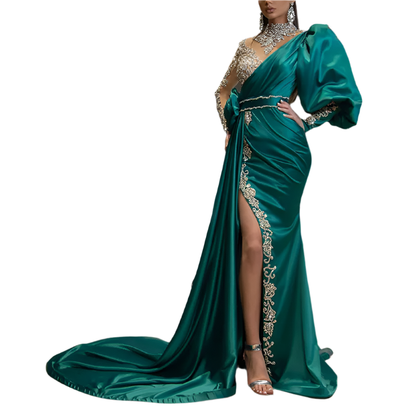 InMyEndz Queens Golden Fishtail Gown – Banquet Empire Edition