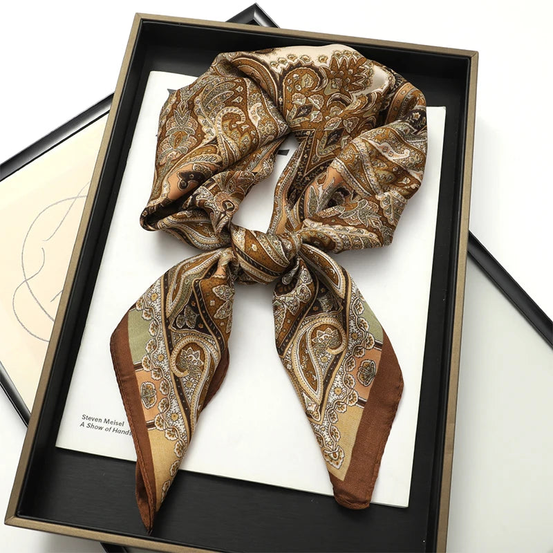 InMyEndz Queens Silk Scarf – Street Luxe Square Edition