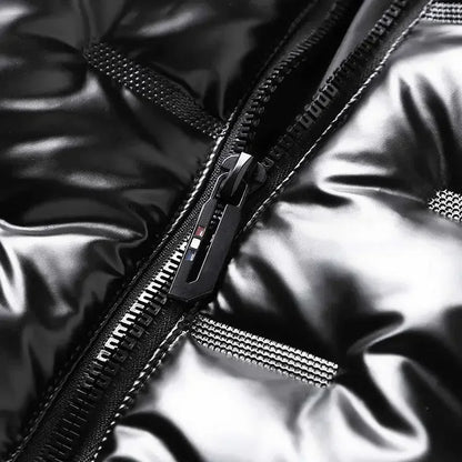 InMyEndz Elite “Bandito Lustri” Glossy Hooded Padded Parka