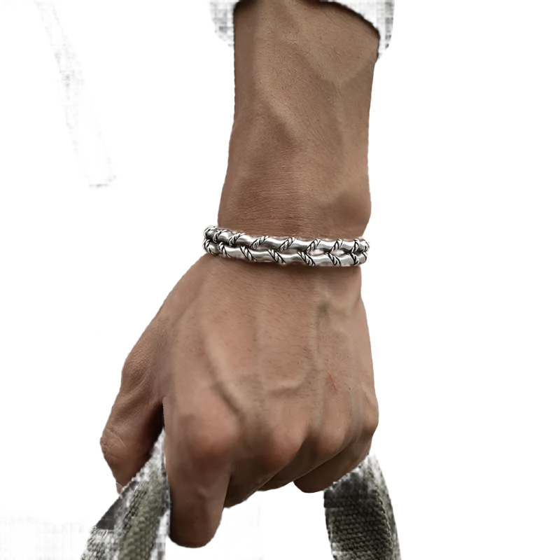 InMyEndz Elite “Cuff di Ferro” Twisted Open Bangle