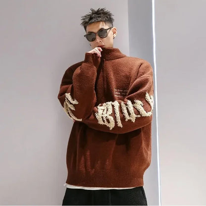 InMyEndz Elite “Uomo Regale” Structured Zip-Up Pullover