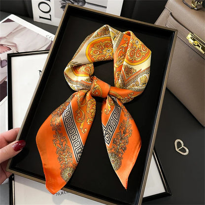InMyEndz Queens Silk Scarf – Street Luxe Square Edition