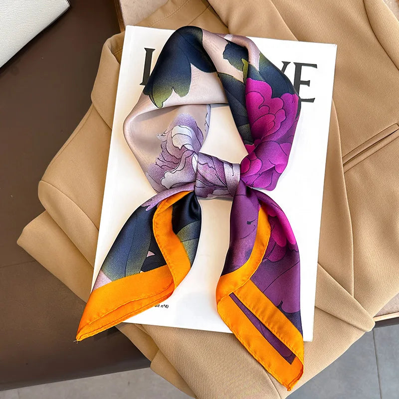 InMyEndz Queens Silk Scarf – Street Luxe Square Edition