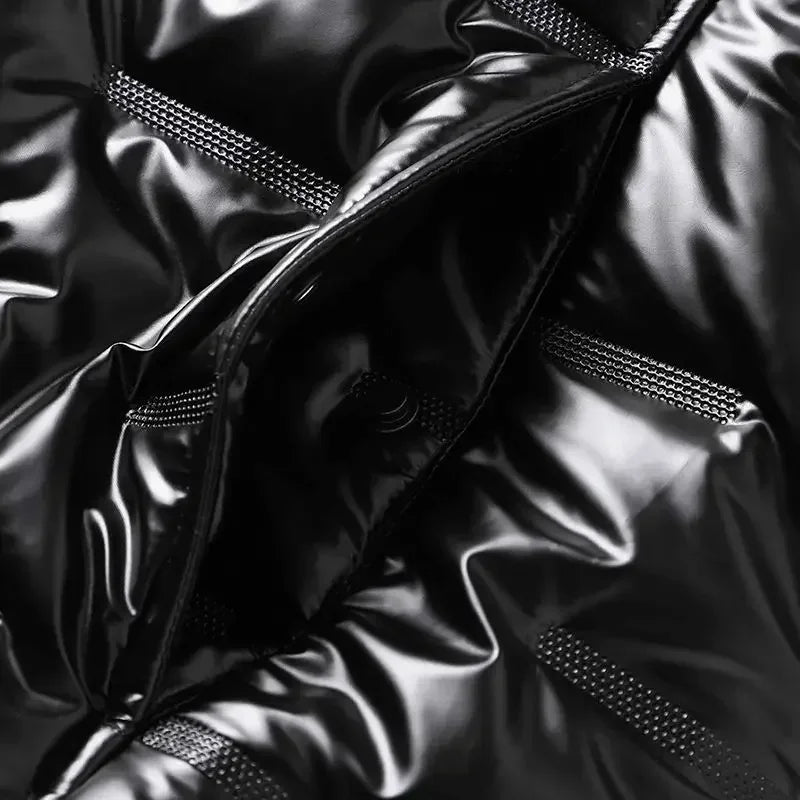 InMyEndz Elite “Bandito Lustri” Glossy Hooded Padded Parka