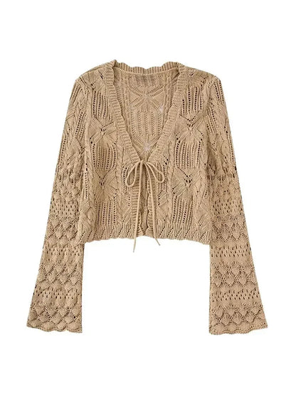 InMyEndz Queens Cropped Knit – Vintage Street Cardigan