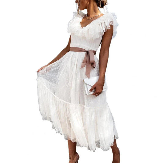 InMyEndz Queens Pleated Power Dress – Summer Prestige Edition
