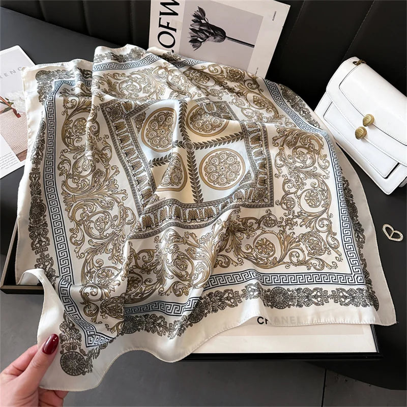 InMyEndz Queens Silk Scarf – Street Luxe Square Edition