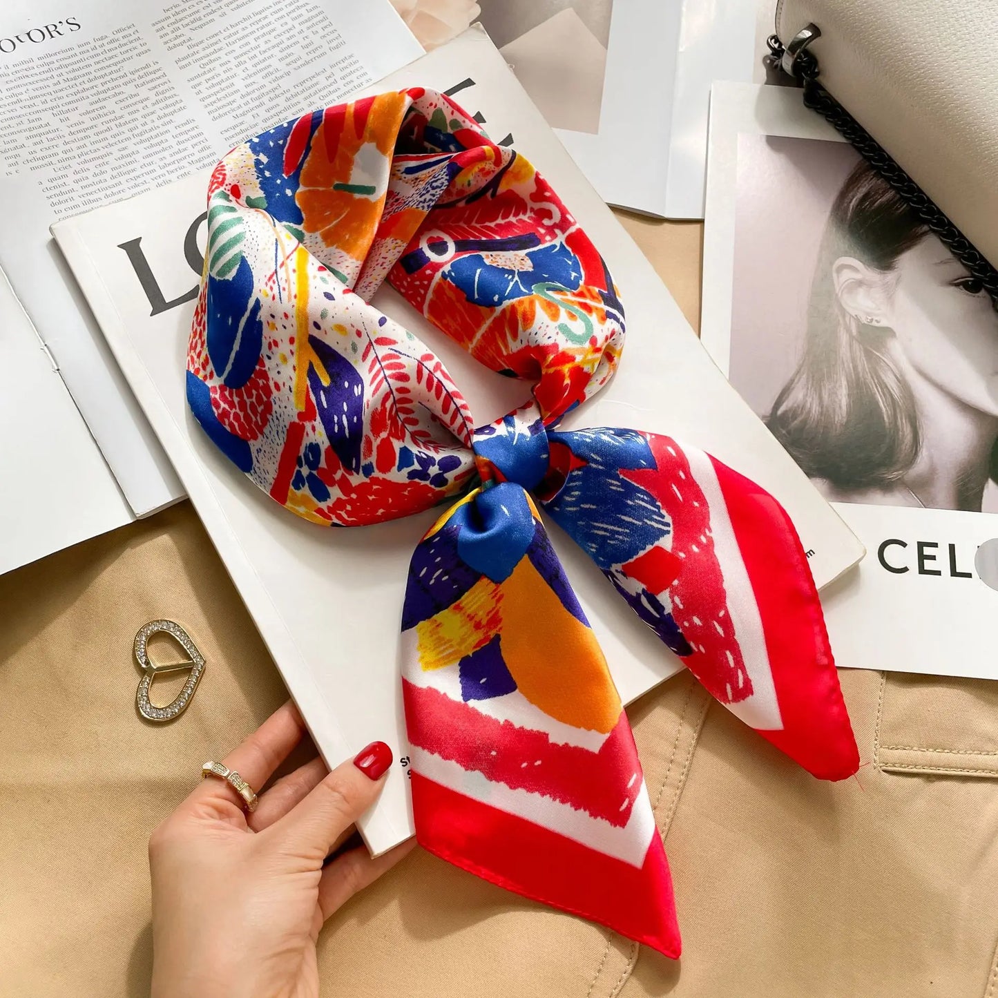InMyEndz Queens Silk Scarf – Street Luxe Square Edition
