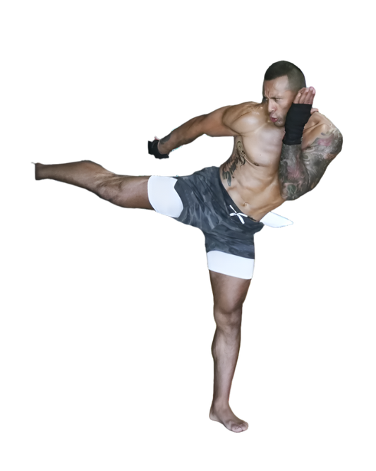 InMyEndz Elite “Urban Recon” 2‑in‑1 Camo Commando Shorts