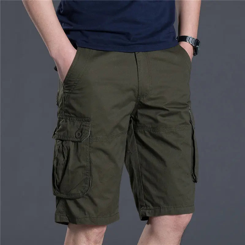InMyEndz Elite Cargo Shorts – Claret Heat