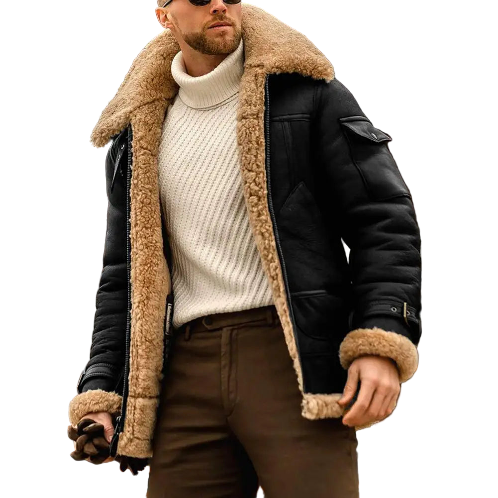 InMyEndz Elite: Velvet Vanguard Leather Jacket