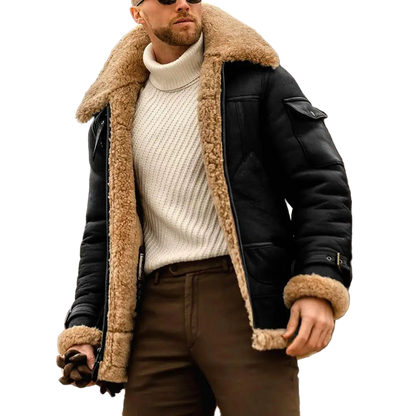 InMyEndz Elite: Velvet Vanguard Leather Jacket