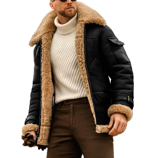 InMyEndz Elite: Velvet Vanguard Leather Jacket