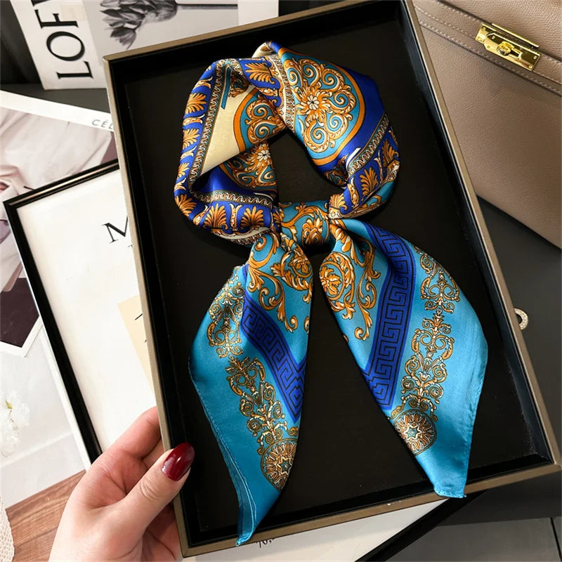 InMyEndz Queens Silk Scarf – Street Luxe Square Edition