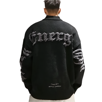 InMyEndz Elite “Uomo Regale” Structured Zip-Up Pullover