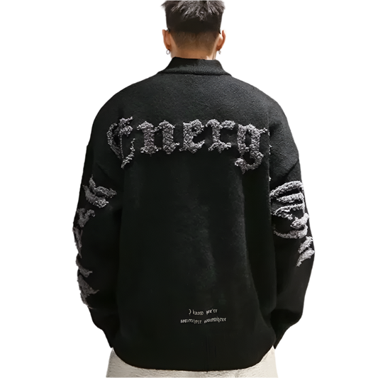 InMyEndz Elite “Uomo Regale” Structured Zip-Up Pullover