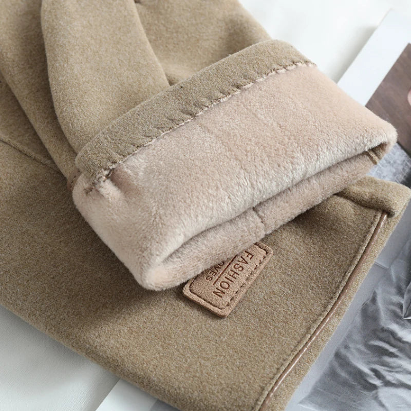 InMyEndz Suede Winter Gloves – Velvet Grind Edition