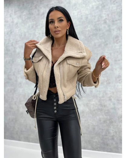 InMyEndz Queens Aviator Jacket – Velvet Steel Edition