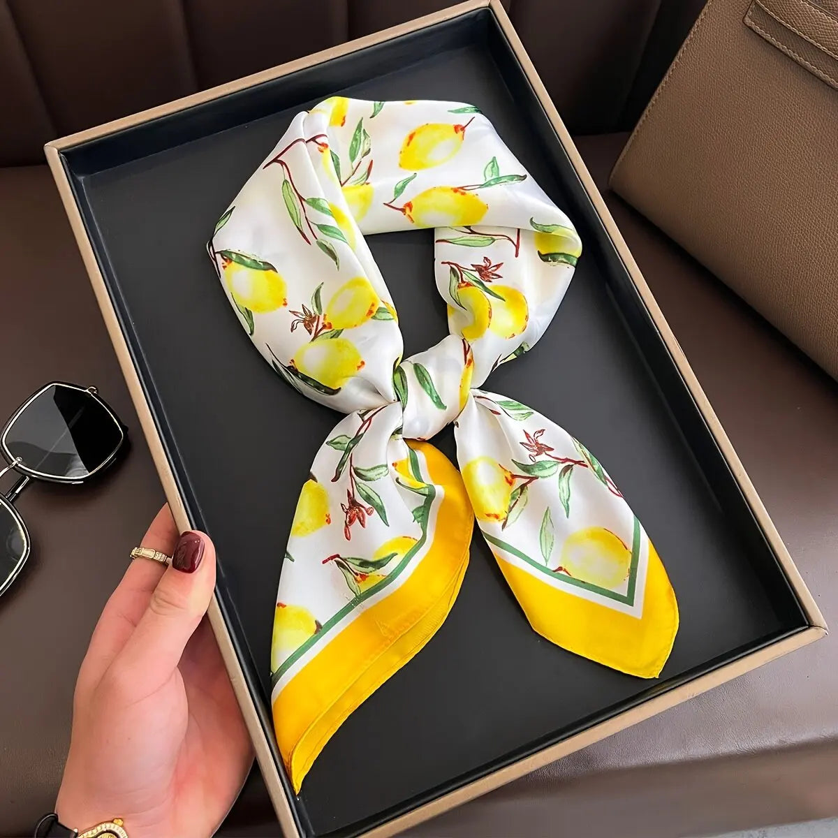 InMyEndz Queens Silk Scarf – Street Luxe Square Edition