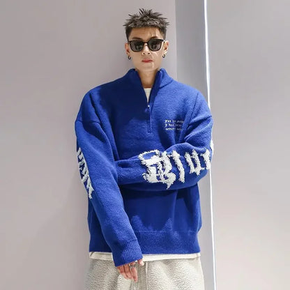 InMyEndz Elite “Uomo Regale” Structured Zip-Up Pullover