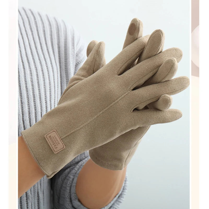 InMyEndz Suede Winter Gloves – Velvet Grind Edition