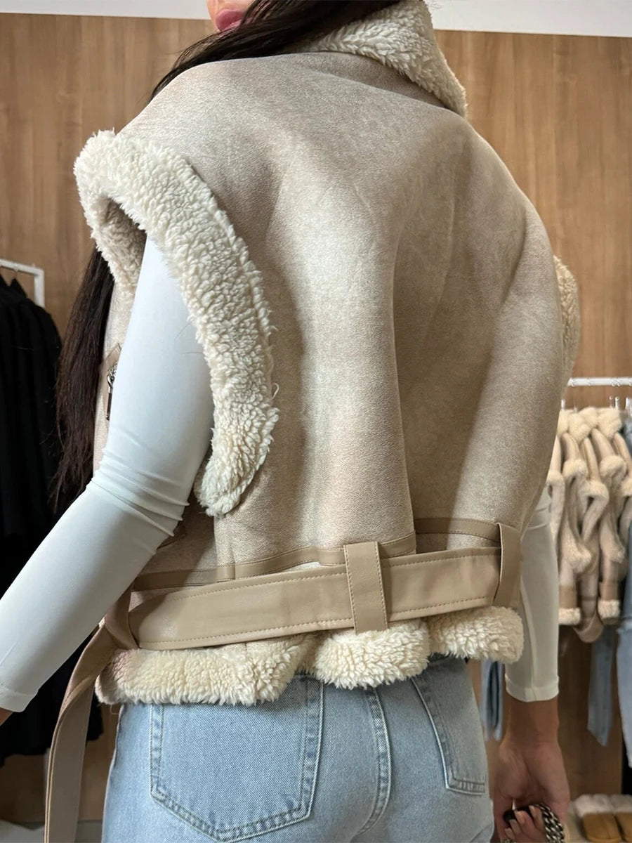 InMyEndz Queens Sherpa Vest – Street Luxe Winter Edition