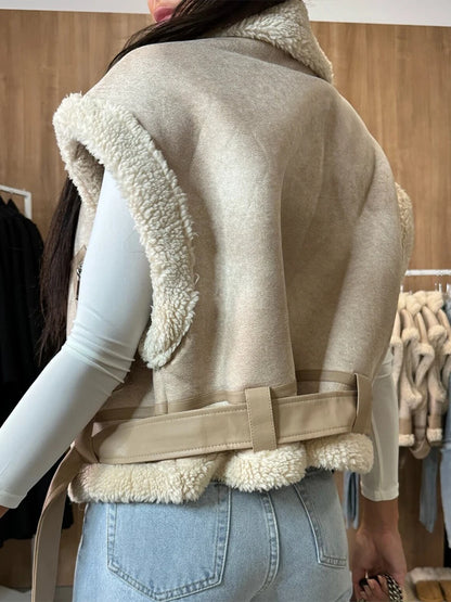 InMyEndz Queens Sherpa Vest – Street Luxe Winter Edition