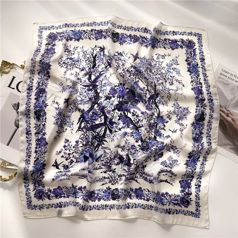 InMyEndz Queens Silk Scarf – Street Luxe Square Edition