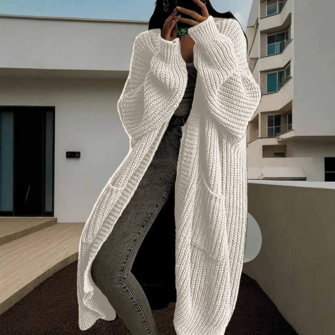 InMyEndz Queens Long Knit – Cozy Prestige Cardigan