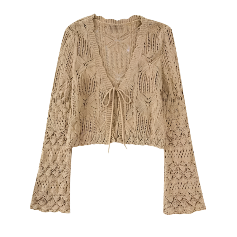 InMyEndz Queens Cropped Knit – Vintage Street Cardigan