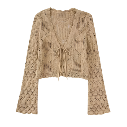 InMyEndz Queens Cropped Knit – Vintage Street Cardigan