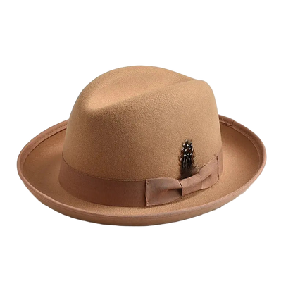 InMyEndz Prestige Wool Fedora – Gentleman Hustle Edition